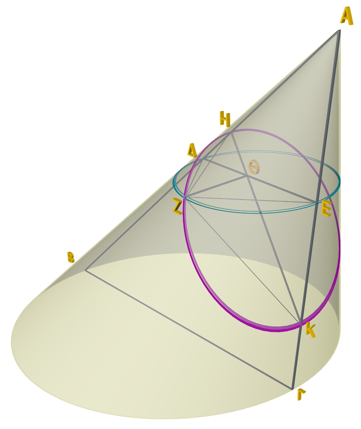 Circle Theorem — 3D view