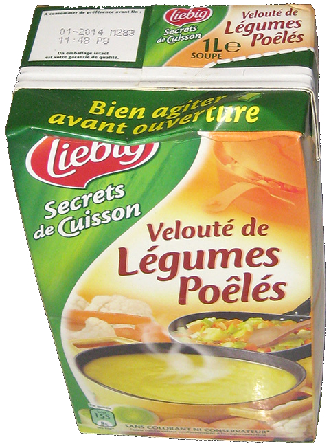 a litre of soup